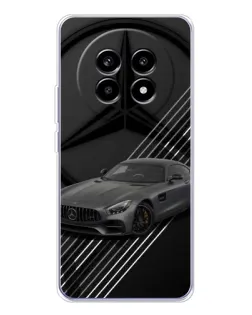 Чехол для Realme 13 Pro Plus с картинкой «Mercedes AMG — графика»