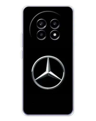 Чехол для Realme 13 Pro Plus с картинкой «Mercedes классический лого» Чехол для Realme 13 Pro Plus с картинкой «Mercedes классический лого»