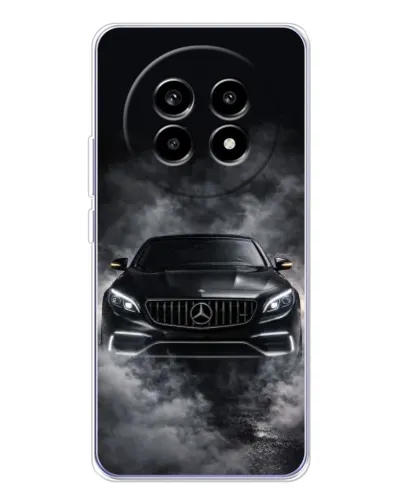 Чехол для Realme 13 Pro Plus с картинкой «Mercedes в дыму» Чехол для Realme 13 Pro Plus с картинкой «Mercedes в дыму»