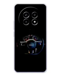 Чохол для Realme 13 Pro Plus з картинкою «Салон Audi — кермо» Чохол для Realme 13 Pro Plus з картинкою «Салон Audi — кермо»