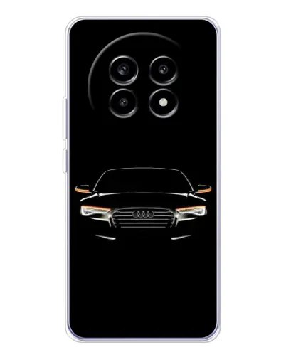Чехол для Realme 13 Pro Plus с картинкой «Audi — ночной контур»