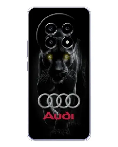 Чехол для Realme 13 Pro Plus с картинкой «Пантера и Audi»