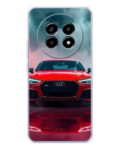 Чехол для Realme 13 Pro Plus с картинкой «Audi RS — красный стиль»