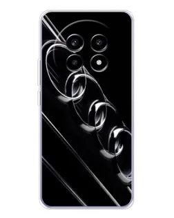 Чехол для Realme 13 Pro Plus с картинкой «Audi — абстрактные кольца»