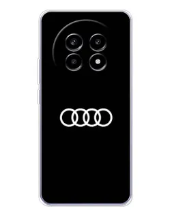 Чехол для Realme 13 Pro Plus с картинкой «Audi White Logo»