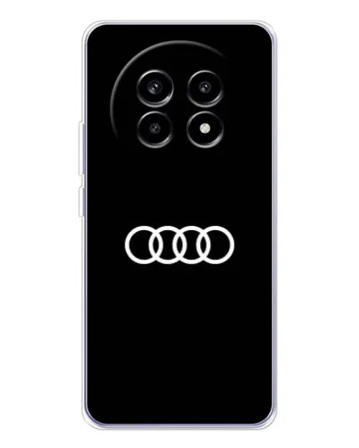Чехол для Realme 13 Pro Plus с картинкой «Audi White Logo»