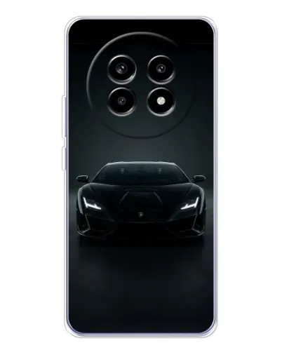 Чехол для Realme 13 Pro Plus с картинкой «Черный Lamborghini Aventador» Чехол для Realme 13 Pro Plus с картинкой «Черный Lamborghini Aventador»