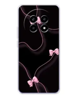 Чехол для Realme 13 Pro Plus с картинкой «Розовые ленты»