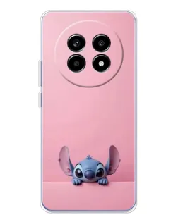 Чехол для Realme 13 Pro Plus с картинкой «Stitch выглядывает»