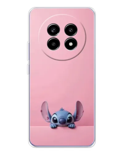 Чехол для Realme 13 Pro Plus с картинкой «Stitch выглядывает»