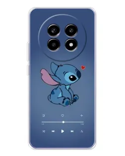 Чехол для Realme 13 Pro Plus с картинкой «Музыкальный Stitch»