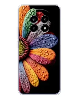 Чехол для Realme 13 Pro Plus с картинкой «Радужный цветок»