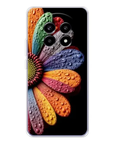 Чехол для Realme 13 Pro Plus с картинкой «Радужный цветок»