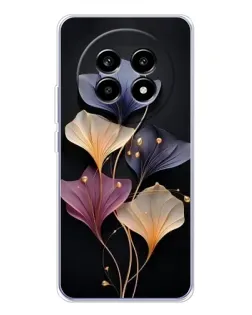 Чехол для Realme 13 Pro Plus с картинкой «Лиловые цветы грации»