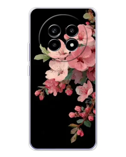 Чехол для Realme 13 Pro Plus с картинкой «Розовая ветка сакуры»