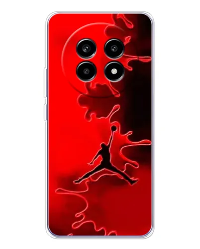 Чехол для Realme 13 Pro с картинкой «Jordan Red Smoke»