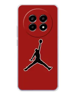 Чехол для Realme 13 Pro с картинкой «Jordan Red Back»