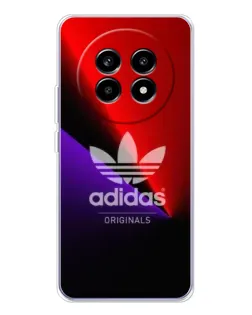 Чехол для Realme 13 Pro с картинкой «Adidas Red Neon»