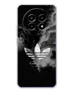 Чехол для Realme 13 Pro с картинкой «Абстрактный дым Adidas»