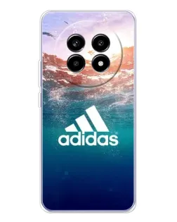 Чехол для Realme 13 Pro с картинкой «Океанская глубина адидас»