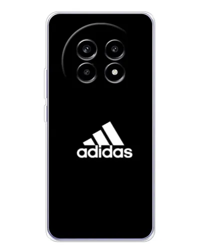 Чехол для Realme 13 Pro с картинкой «Черная классика Adidas»