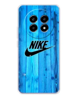 Чехол для Realme 13 Pro с картинкой «Голубое дерево Nike»