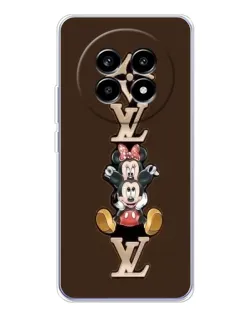 Чехол для Realme 13 Pro с картинкой «LV и Микки Маус»