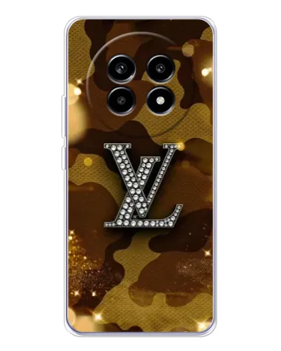 Чехол для Realme 13 Pro с картинкой «Камуфляжный Louis Vuitton»