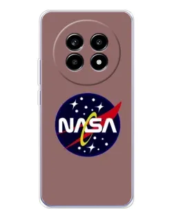 Чехол для Realme 13 Pro с картинкой «NASA — ретро космос»