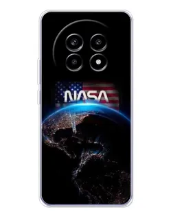 Чехол для Realme 13 Pro с картинкой «Земля из космоса NASA»