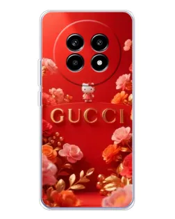 Чехол для Realme 13 Pro с картинкой «Gucci — золотой сад»