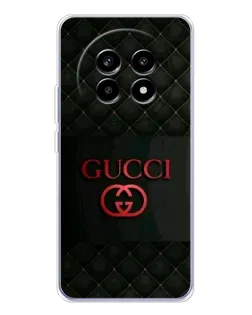 Чехол для Realme 13 Pro с картинкой «Gucci — стеганый черный»
