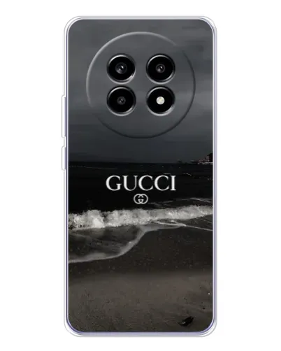 Чехол для Realme 13 Pro с картинкой «Gucci — морской прибой»