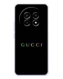 Чохол для Realme 13 Pro з картинкою «Gucci — неоновий мінімалізм» Чохол для Realme 13 Pro з картинкою «Gucci — неоновий мінімалізм»