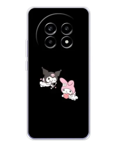 Чехол для Realme 13 Pro с картинкой «My Melody и Kuromi»
