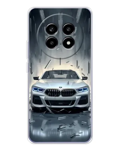 Чехол для Realme 13 Pro с картинкой «BMW в свете фар»