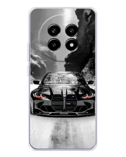 Чехол для Realme 13 Pro с картинкой «BMW — акварельный дрифт»