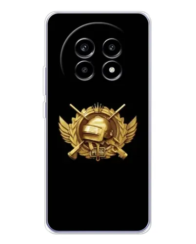 Чехол для Realme 13 Pro с картинкой «PUBG — оранжевый градиент»