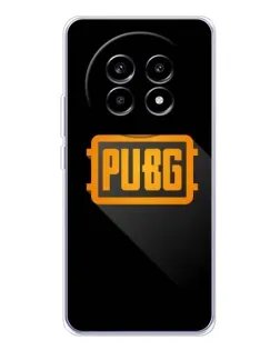 Чехол для Realme 13 Pro с картинкой «PUBG — рамка лого»