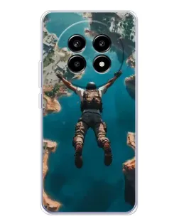 Чехол для Realme 13 Pro с картинкой «PUBG — свободное падение»