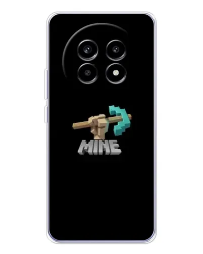 Чехол для Realme 13 Pro с картинкой «Алмазная кирка» Чехол для Realme 13 Pro с картинкой «Алмазная кирка»