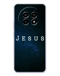 Чехол для Realme 13 Pro с картинкой «Звездное небо Jesus»