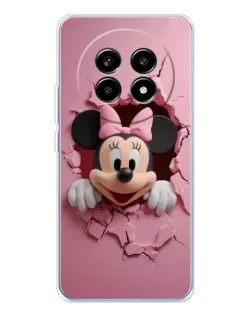 Чехол для Realme 13 Pro с картинкой «Минни сквозь стену»
