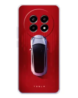 Чохол для Realme 13 Pro з картинкою «Tesla Top View» Чохол для Realme 13 Pro з картинкою «Tesla Top View»