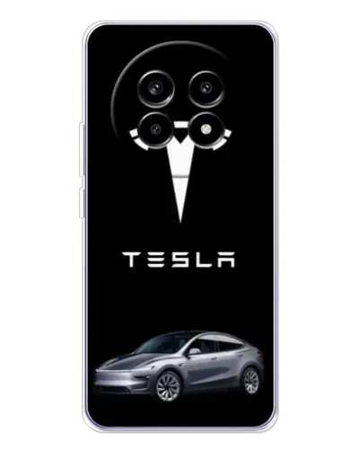 Чохол для Realme 13 Pro з картинкою «Tesla Model Y»