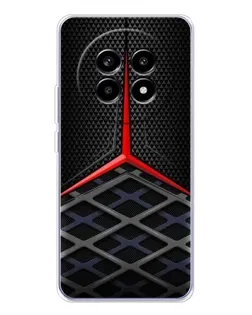 Чехол для Realme 13 Pro с картинкой «Mercedes Carbon Grid»