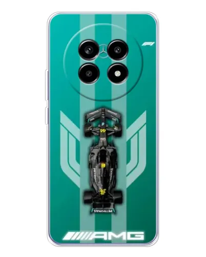 Чехол для Realme 13 Pro с картинкой «Mercedes AMG Petronas»