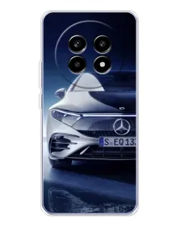 Чехол для Realme 13 Pro с картинкой «Mercedes EQ — будущее»