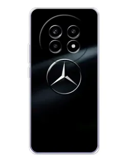 Чохол для Realme 13 Pro з картинкою «Mercedes на металі»