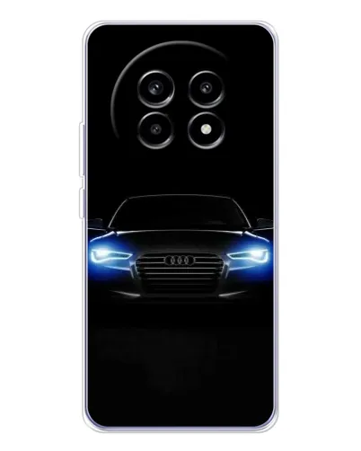 Чехол для Realme 13 Pro с картинкой «Audi в неоне»